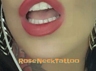 RoseNeckTattoo